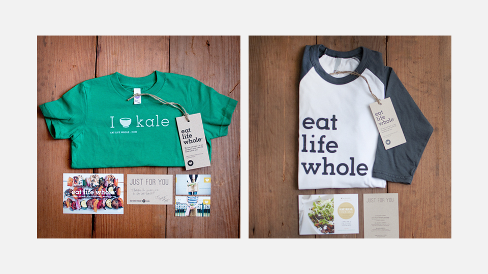 Eat Life Whole - Brand + Identity